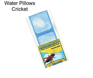 Water Pillows Cricket