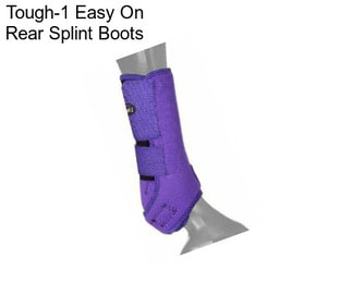 Tough-1 Easy On Rear Splint Boots