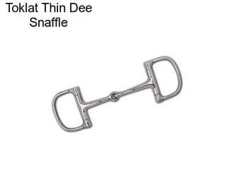 Toklat Thin Dee Snaffle