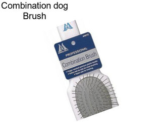 Combination dog Brush