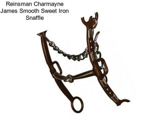 Reinsman Charmayne James Smooth Sweet Iron Snaffle