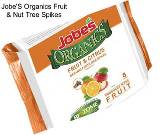 Jobe\'S Organics Fruit & Nut Tree Spikes