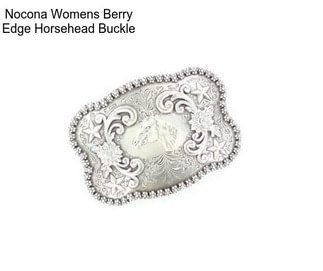 Nocona Womens Berry Edge Horsehead Buckle