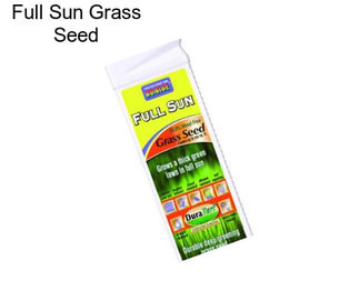 Full Sun Grass Seed