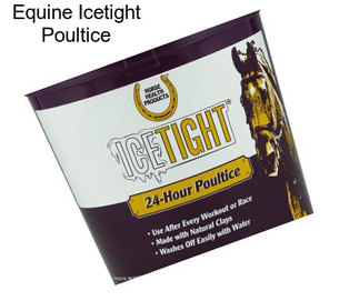 Equine Icetight Poultice