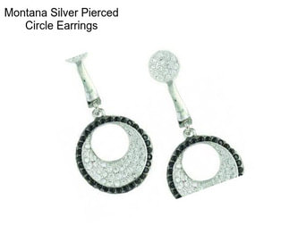 Montana Silver Pierced Circle Earrings