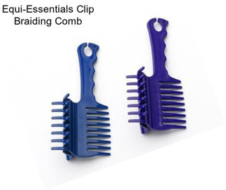 Equi-Essentials Clip Braiding Comb