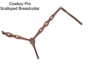 Cowboy Pro Scalloped Breastcollar