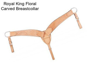 Royal King Floral Carved Breastcollar