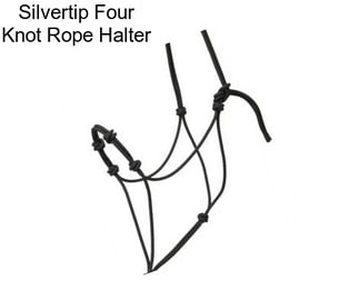 Silvertip Four Knot Rope Halter