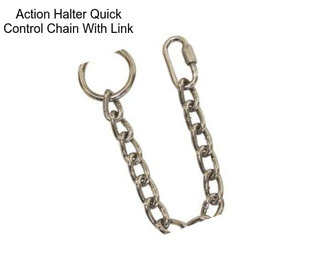 Action Halter Quick Control Chain With Link