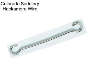 Colorado Saddlery Hackamore Wire