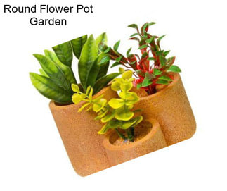 Round Flower Pot Garden