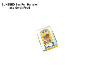 SUNSEED Sun Fun Hamster and Gerbil Food