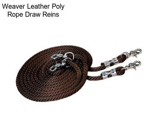 Weaver Leather Poly Rope Draw Reins