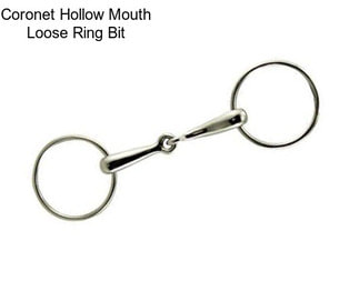 Coronet Hollow Mouth Loose Ring Bit