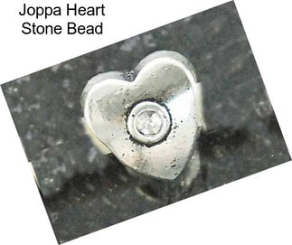 Joppa Heart Stone Bead