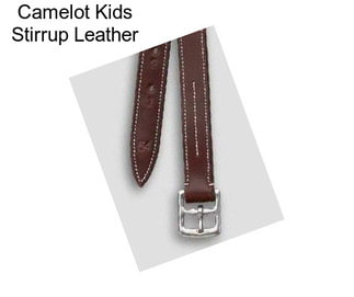 Camelot Kids Stirrup Leather