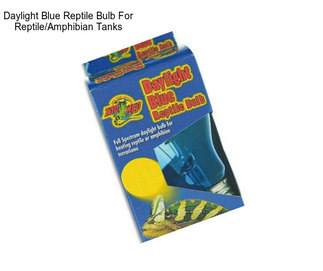 Daylight Blue Reptile Bulb For Reptile/Amphibian Tanks