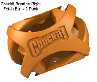 Chuckit Breathe Right Fetch Ball - 2 Pack