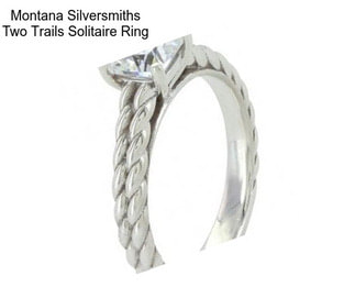 Montana Silversmiths Two Trails Solitaire Ring