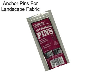 Anchor Pins For Landscape Fabric