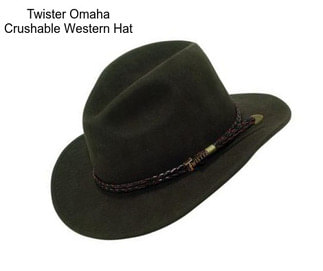 Twister Omaha Crushable Western Hat