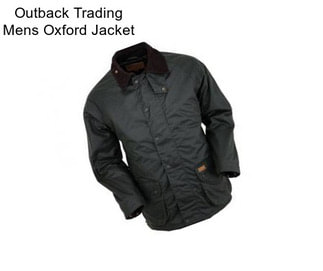 Outback Trading Mens Oxford Jacket