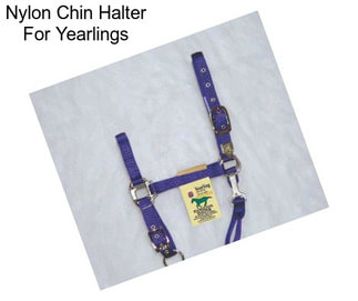 Nylon Chin Halter For Yearlings