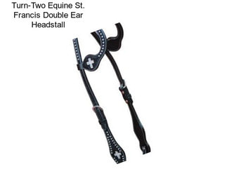 Turn-Two Equine St. Francis Double Ear Headstall