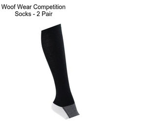 Woof Wear Competition Socks - 2 Pair