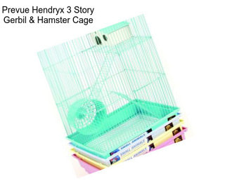 Prevue Hendryx 3 Story Gerbil & Hamster Cage