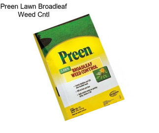 Preen Lawn Broadleaf Weed Cntl