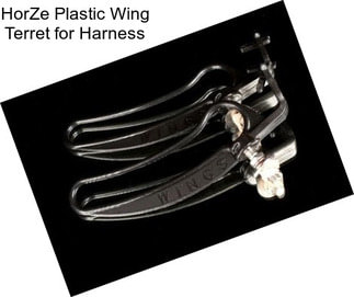 HorZe Plastic Wing Terret for Harness