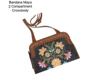 Bandana Maya 2 Compartment Crossbody