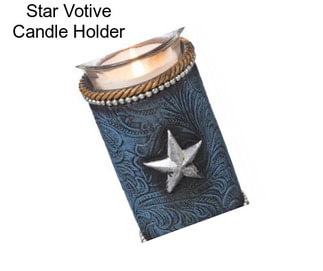 Star Votive Candle Holder