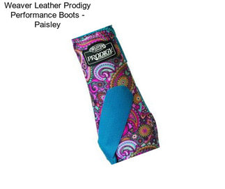 Weaver Leather Prodigy Performance Boots - Paisley