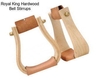 Royal King Hardwood Bell Stirrups