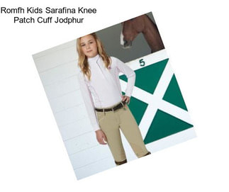 Romfh Kids Sarafina Knee Patch Cuff Jodphur