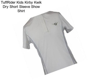 TuffRider Kids Kirby Kwik Dry Short Sleeve Show Shirt