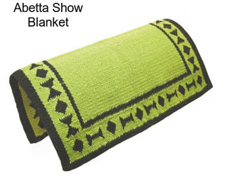 Abetta Show Blanket