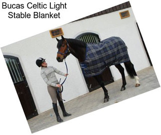 Bucas Celtic Light Stable Blanket