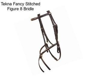 Tekna Fancy Stitched Figure 8 Bridle