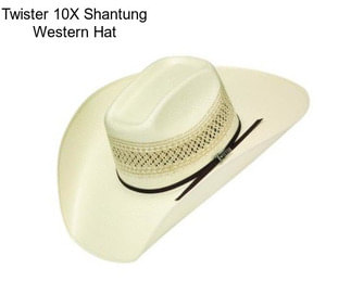 Twister 10X Shantung Western Hat