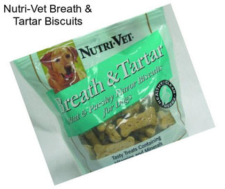 Nutri-Vet Breath & Tartar Biscuits