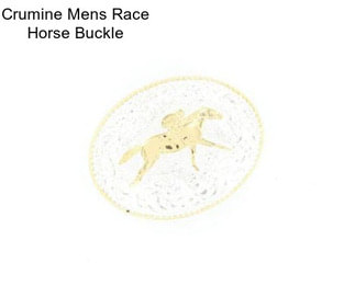 Crumine Mens Race Horse Buckle