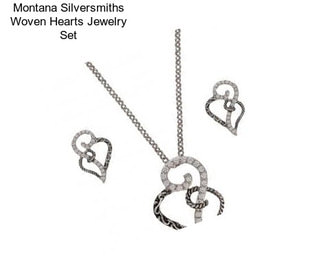 Montana Silversmiths Woven Hearts Jewelry Set