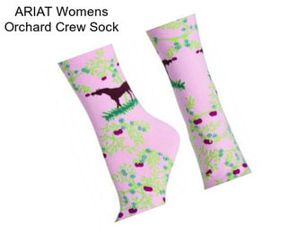 ARIAT Womens Orchard Crew Sock