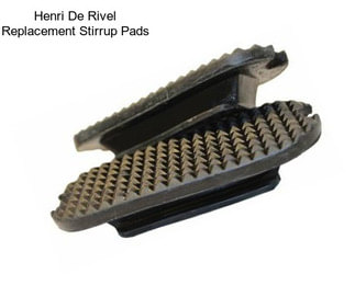 Henri De Rivel Replacement Stirrup Pads