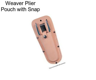 Weaver Plier Pouch with Snap